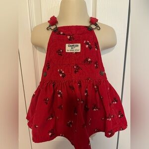 OshKosh B'gosh Baby Girl Floral Corduroy Skirtall